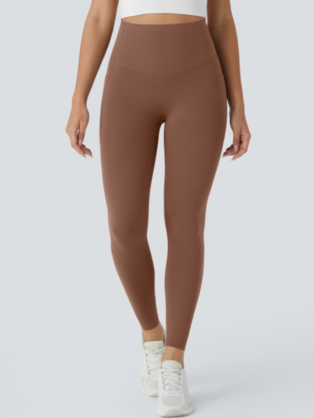 Halara Ultra Sculpt Full Length Leggings with Pockets NWT Large